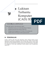 Topik 9 Lukisan Terbantu Komputer (CAD) 3D I