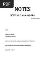 Download Notes Novel Old Man and Sea by Prof Liaqat Ali Mohsin SN198951362 doc pdf