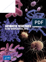 ANTIBIOTIC RESISTANCE THREATS in the United States, 2013