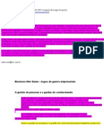 Gestão do conhecimento empresarial