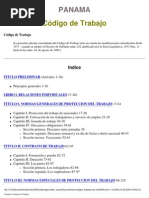 Terminación de la relación laboral en panamá  Derecho 