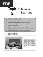 Topic 5 Inquiry Learning