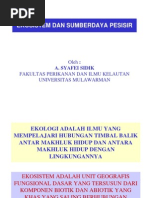 Download EKOSISTEM DAN SUMBERDAYA PESISIRppt by Rudi Yanto SN198963410 doc pdf