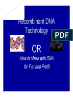 Recombinant Dna Technology