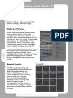 Pengenalan Blender 3D - Part I PDF