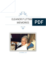 2013 Memories - Eleanor P Littman