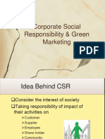 Corporat Social Responsibility Green Marketing