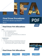 FIFA WC14 Draw Procedure