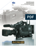 2/3" 3CCD DVCPRO50 Camera-Recorder (NTSC:525)