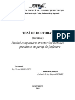 Seiculescu V - Rezumat doctorat