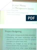 Manpro Project Budgeting