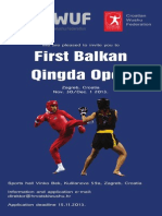 1st Balkan Qingda Open