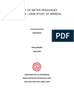 Impact of Water Resources Projects Case Study of Wardha Technical Report