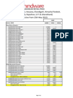 Hindware Price List