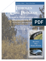 Hydrogen From Coal RDD Program Plan Sept