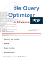 Oracle Query Optimizer - An Introduction