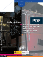 procedimiento inspección periódica calderas