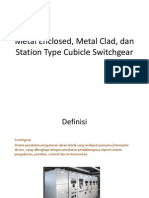 Metal Enclosed, Metal Clad, Station Type