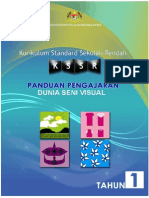 panduan pengajaran dunia seni visual tahun1