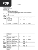 Proiect Didactic Cls A Iv A Lesson Plan Linguistics