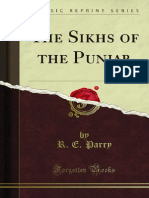 Parry Sikhs of The Punjab 1921