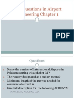 Quiz Questions in Airport Engineering Chapter 1