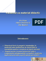 Pacientul CA Material Didactic