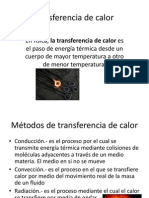 TransferenciaCalorMétodosFórmulas