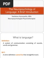 Neuropsychology of Language - Vasileios Karavasilis