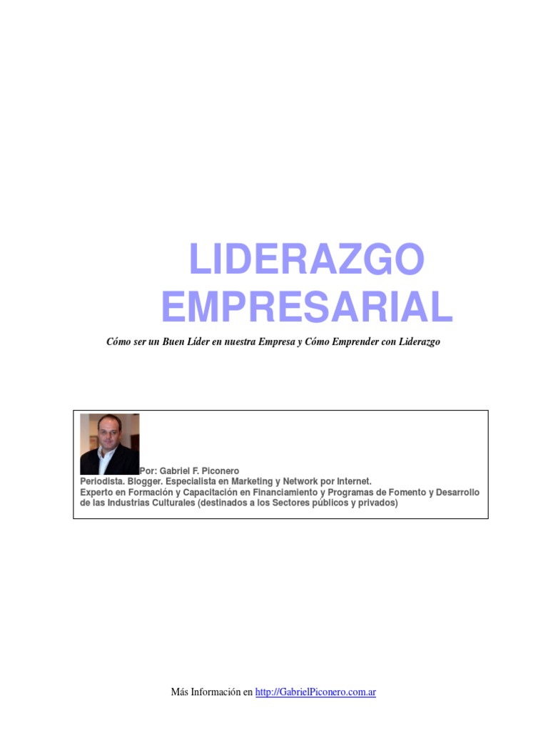 Guía de Liderazgo Empresarial PDF | PDF | Liderazgo | Toma de decisiones