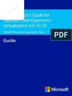 AGM User Experience Virtualization (UE-V) 1.0 PDF