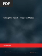 Ruling The Roost - Precious Metals: Thought Paper