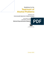 Guidelines for the Treatment of Alcohol Problems