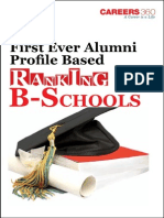 B-School Alumni Ranking 2013