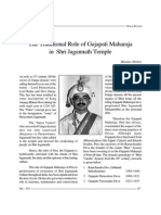 The Traditional Role of Gajapati Maharaja
