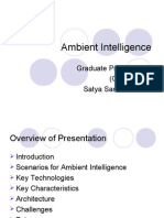 Ambient Intelligence Graduate Presentation Overview