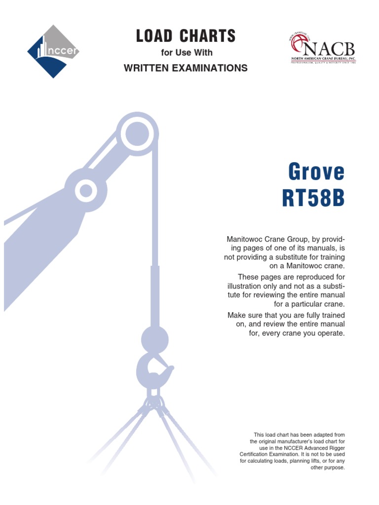 Grove Rt58b | PDF | Crane (Machine) | Tire