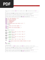 1) # Script To Display: Sum As