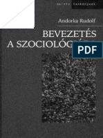 Andorka Rudolf - Bevezetés a szociológiába