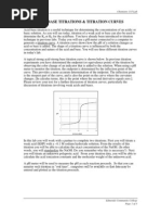 Potentiometric Titration Curves