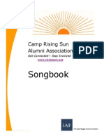 Camp Rising Sun Alumni Songbook