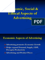 economic social ethical issues in advertising