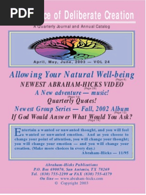 Abraham Hicks Journal Vol 24 03 2q Afterlife Law Of Attraction New Thought