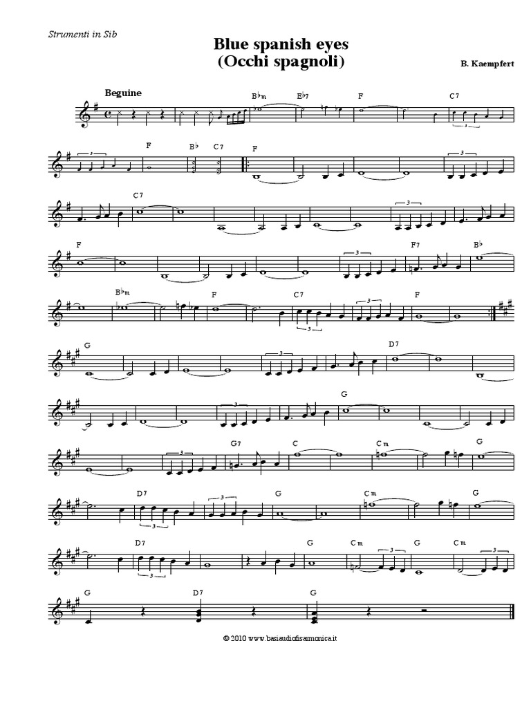 Blue Spanish EyesSib