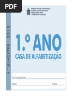 1ano 4bim Aluno 2013