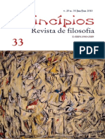 Princípios. Revista de Filosofia. Vol. 20, Numero 33. Junho de 2012.