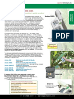 Medidor de clorofila SPAD 502 mide contenido de clorofila en plantas