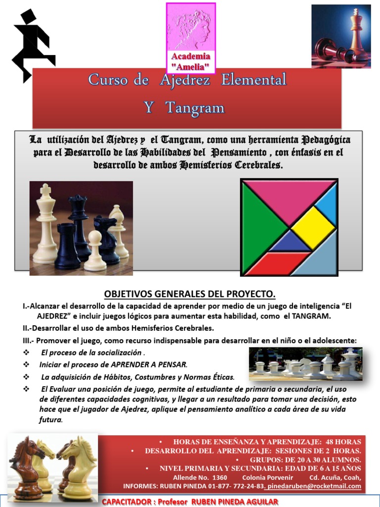 Ajedrez como Herramienta Pedagógica | PDF | Crecimiento personal y ...