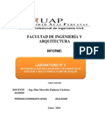 DETERMINACIÓN DE LOS PESOS UNITARIOS SECO SUELTOS Y SECO COMPACTADO DE Suelos