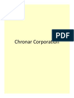 Case 1 Chronar Corporation